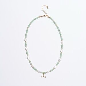 Handmade Whale Tale Necklace